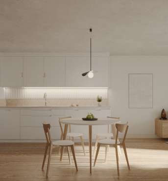 Kitchen as designed